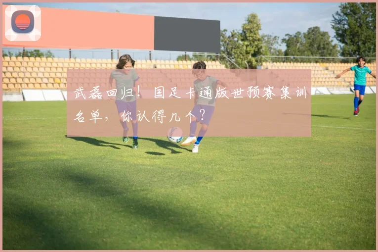 武磊回归！国足卡通版世预赛集训名单，你认得几个？